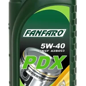FANFARO • PDX5W401L Synteettinen moottoriöljy 5W-40 PDX SN C3, C2 (FF6705) 1L Osta Nyt